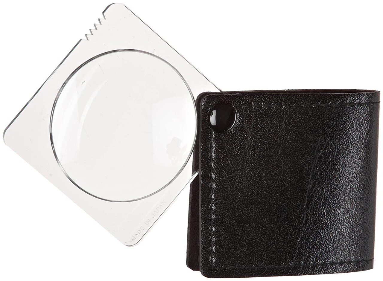 Donegan V906 Pocket Magnifier with Glass Lens, 3.25X Magnification, 45mm Lens